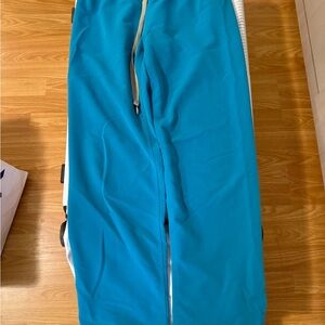 FIGS Teal Livingston Scrub Pants SP